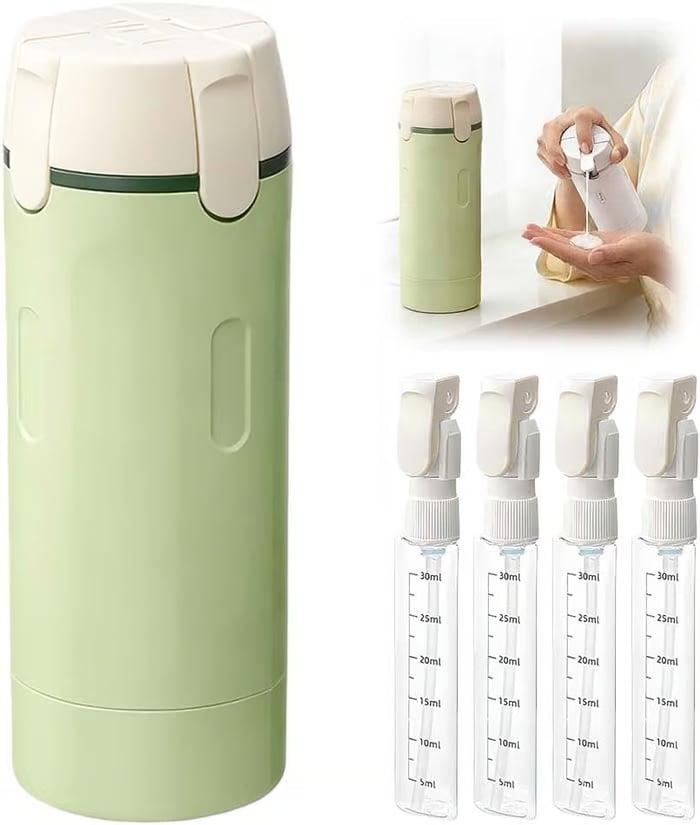 ⚡4-in-1 Travel Dispenser Bottle