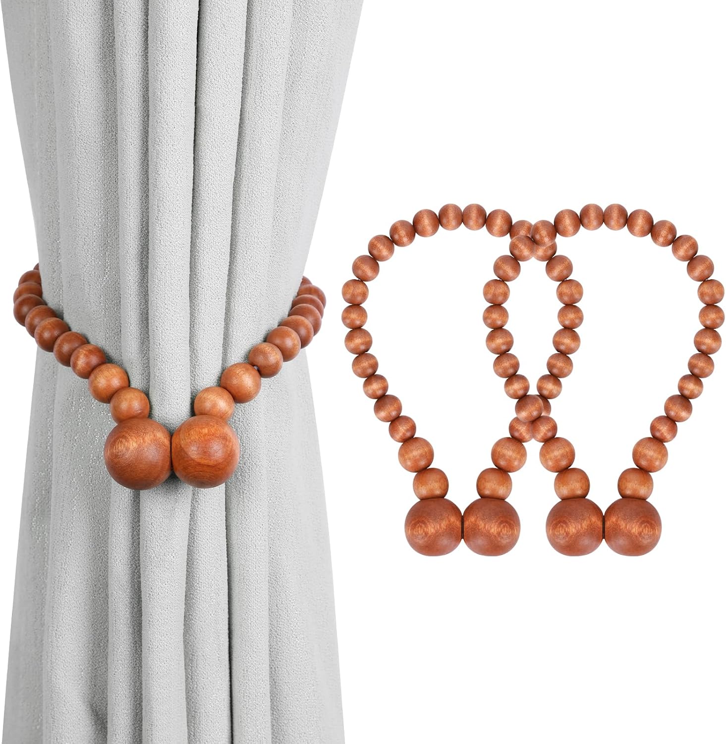 Magnetic Curtain Tiebacks