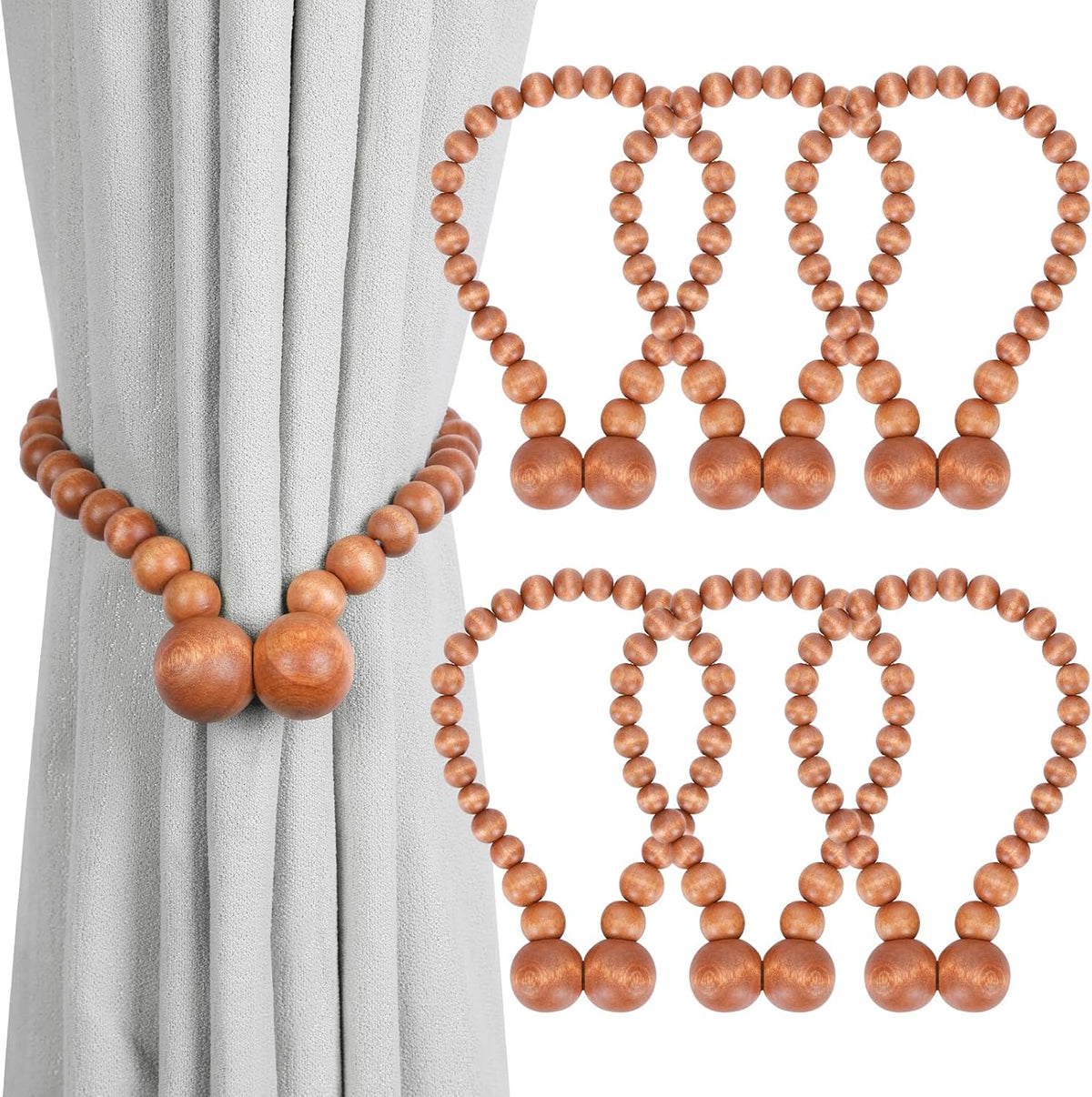 Magnetic Curtain Tiebacks