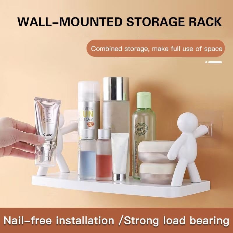 🥰The kitchen toilet receive shelf