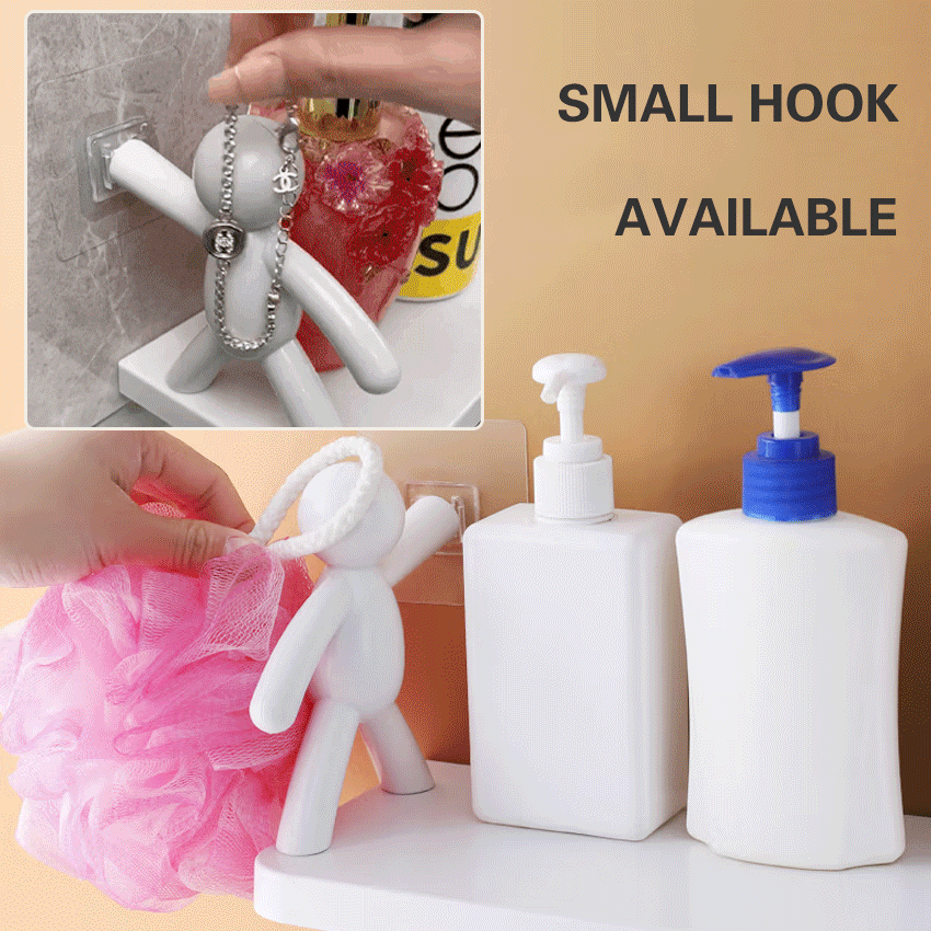 🥰The kitchen toilet receive shelf