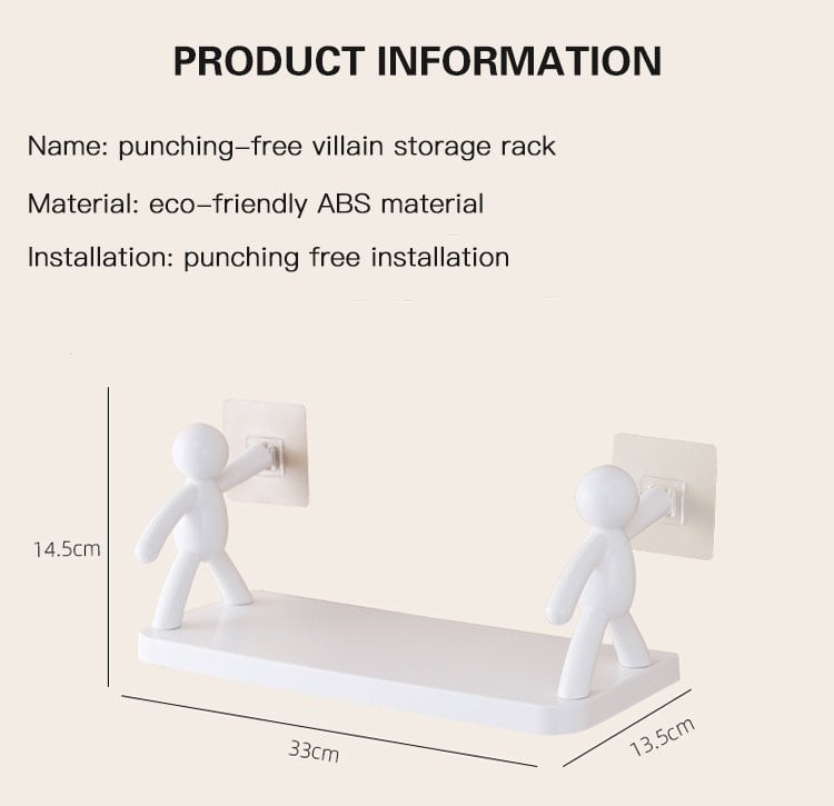 🥰The kitchen toilet receive shelf
